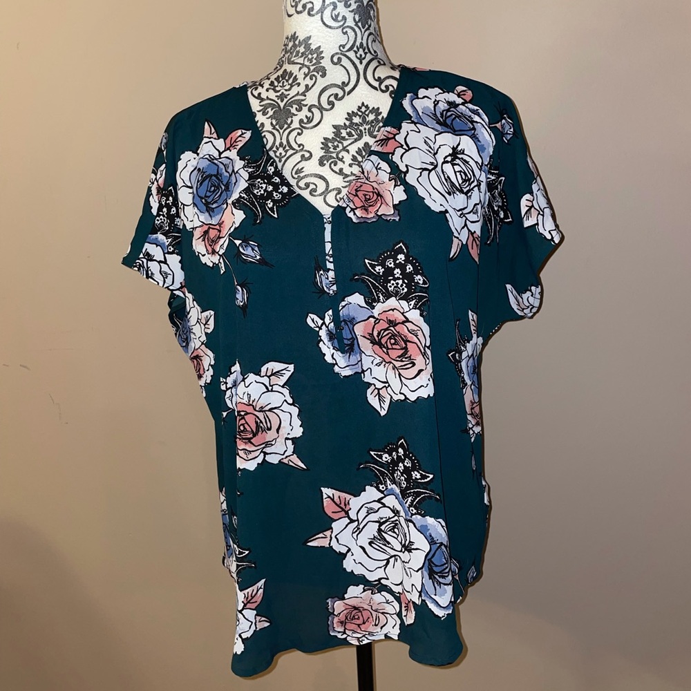 Cute Floral Blouse